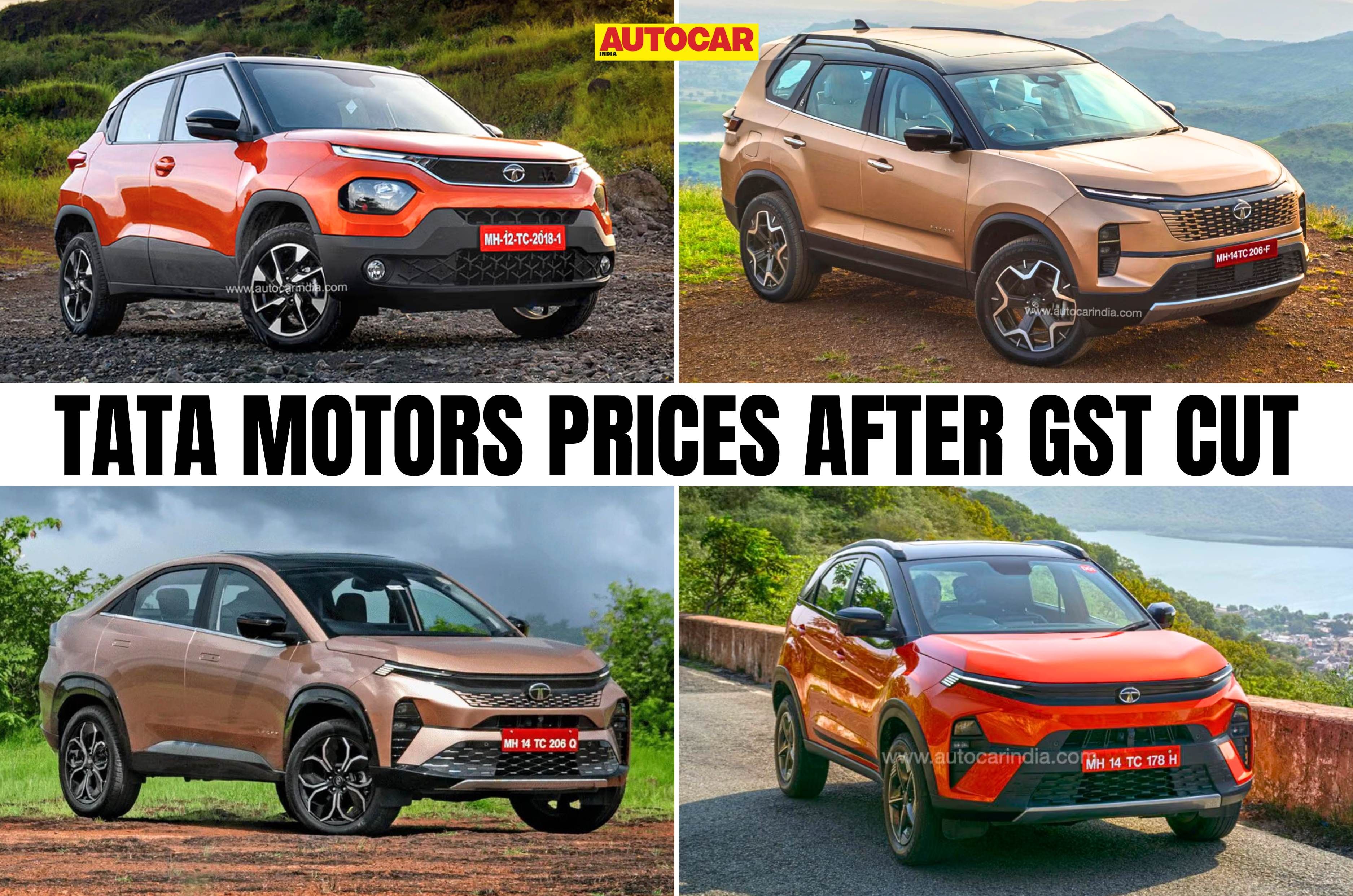 Tata Motors GST price cuts: Nexon cheaper by up to Rs 1.2...
